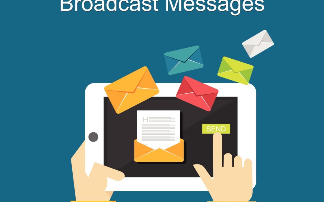 Newsletter broadcast messages for law firms